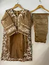 fancy-organza-3pcs-womens-stitched-fancy-organza-embroidered-suit-elevate-your-wardrobe-with-our-festive-collection - 5.webp