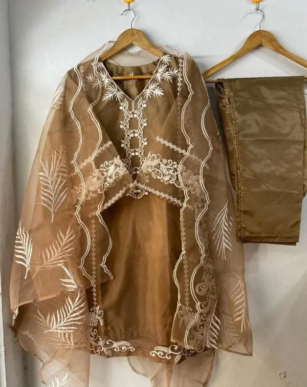 fancy-organza-3pcs-womens-stitched-fancy-organza-embroidered-suit-elevate-your-wardrobe-with-our-festive-collection - 3.webp