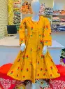 readymade-3pc-embroidered-gown-kataan-silk-dress-gown-style-for-girls - 7.webp