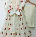 readymade-3pc-embroidered-gown-kataan-silk-dress-gown-style-for-girls - 2.webp