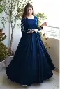 3-piece-heavy-embroidered-with-front-and-back-pearls-attached-gown-with-maxi-trouser - 3.webp