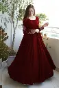 3-piece-heavy-embroidered-with-front-and-back-pearls-attached-gown-with-maxi-trouser - 2.webp