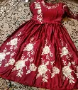 1-pc-embroidered-round-neck-silk-maxi - 5.webp