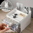 rabbit-handle-clear-desk-organizer-perfect-for-pen-makeup-and-jewellery-etc-random-color - 4.webp