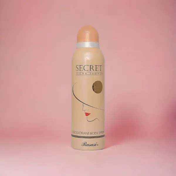 rasasi-secret-pour-femme-deodorant-body-spray-200ml-best-quality-body-spray-4-hours-long-lasting-best-body-spray-for-women - 1.webp