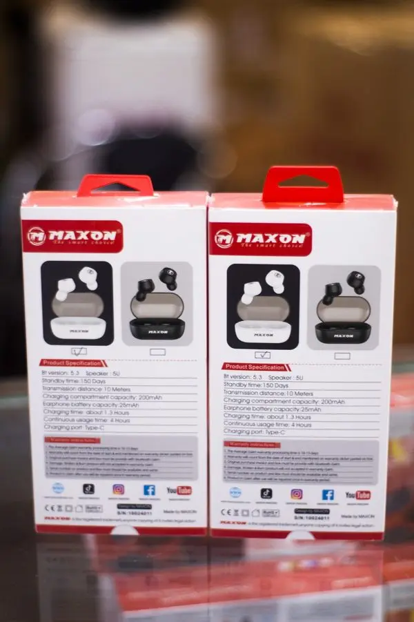 maxon-b-12-mono-earbuds-environmental-noise-cancellation-enc-touch-sensor - 6.webp