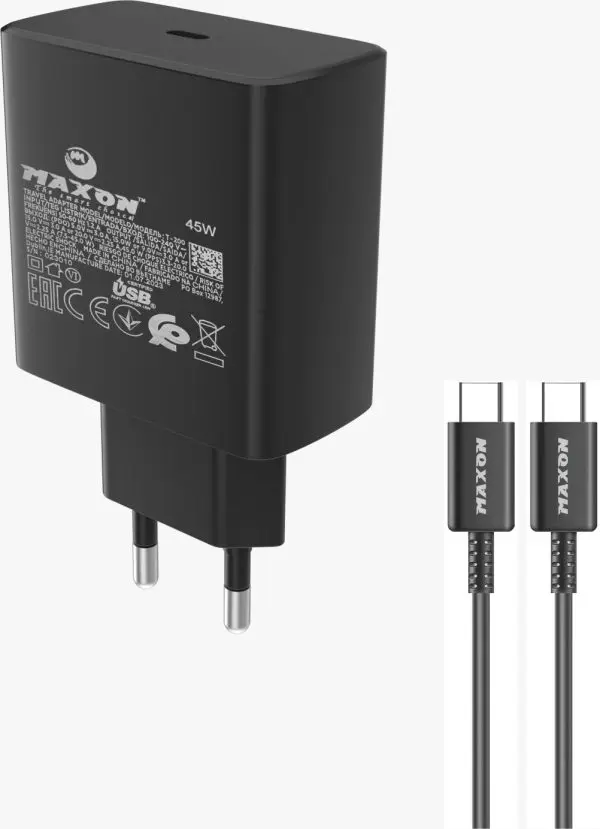 maxon-t-200-super-fast-45w-type-c-charger-best-for-samsung-mobiles45w-outputsuper-fast-chargertype-c-to-c - 2.webp