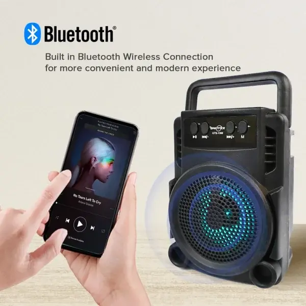 gts-1360-wireless-speaker-bluetooth-rechargeable-speaker-portable-wireless-mini-3-inch-mini-bt-speaker - 1.webp