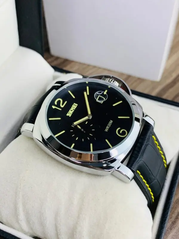 skmei-1124-black-dial-with-square-case-executive-analog-watch-best-quality-men-watch-in-black-color-best-quality-analog-watch-for-men - 2.webp