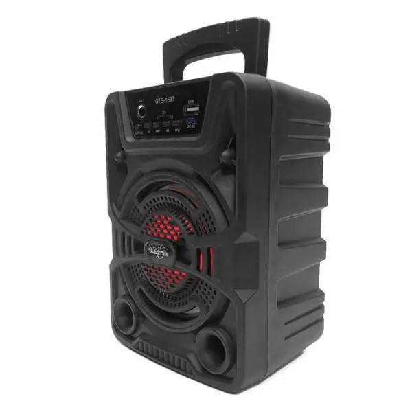 gts-1637-portable-bluetooth-wireless-outdoor-speaker-karaoke-with-wired-microphone - 5.webp