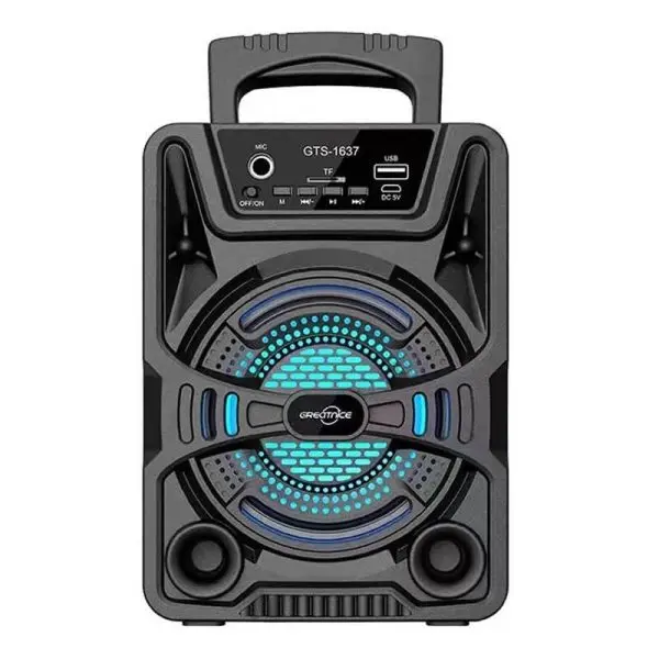 gts-1637-portable-bluetooth-wireless-outdoor-speaker-karaoke-with-wired-microphone - 2.webp