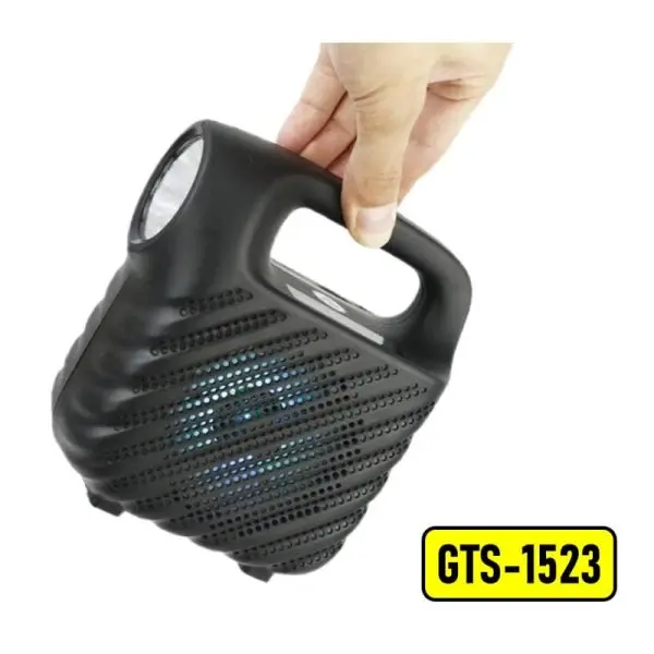 gts-1523-portable-rechargeable-mini-wireless-bluetooth-speaker-fm-radio-with-led-torch - 9.webp