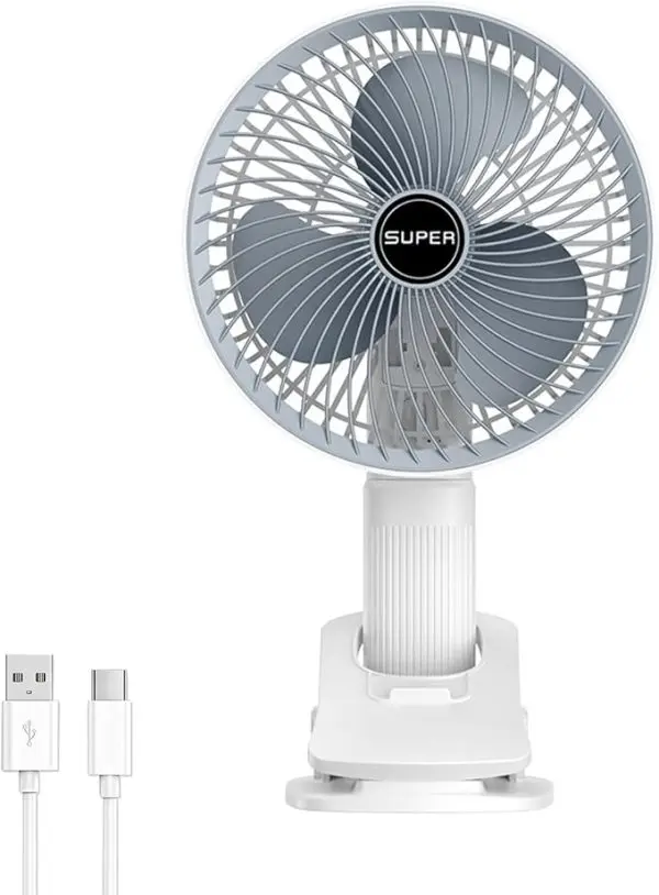 new-portable-3-gears-rechargeable-desktop-fan-low-noise-air-cooling-handheld-clipped-circulator-table-fan-clip-fan-usb-rechargeable-desk-fan-with-sturdy-clamp-nw00030 - 8.webp