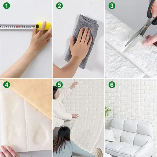 1piece-3d-wall-stickers-faux-brick-white-brick-bedroom-home-decor-waterproof-self-adhesive-living-room-wallpaper - 4.webp