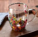 double-wall-glass-with-handle-heat-resistant-coffee-tea-drink-mug-random-colors-random-design - 2.webp