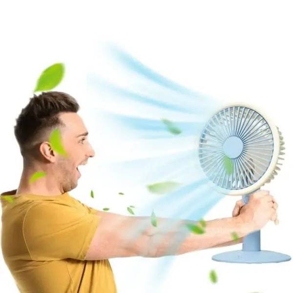portable-automatic-wireless-usb-fan-fan-with-5-speed-super-strong-wind-for-home-office-bedroom-kitchen-outdoor-camping-best-quality-table-fan-desktop-small-fan-random-color - 4.webp