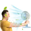 portable-automatic-wireless-usb-fan-fan-with-5-speed-super-strong-wind-for-home-office-bedroom-kitchen-outdoor-camping-best-quality-table-fan-desktop-small-fan-random-color - 4.webp