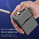 2-in-1-20-cigarette-case-with-rechargeable-usb-lighter-tungsten-flameless-electronic-lighter-portable-smoking-accessory-for-men-random-color - 4.webp