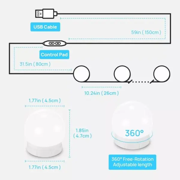 vanity-mirror-lights-usb-vanity-lights-makeup-lighting-10-dimmable-light-bulbs-copy - 3.webp