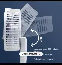 new-portable-3-gears-rechargeable-desktop-fan-low-noise-air-cooling-handheld-clipped-circulator-table-fan-clip-fan-usb-rechargeable-desk-fan-with-sturdy-clamp-nw00030 - 2.webp