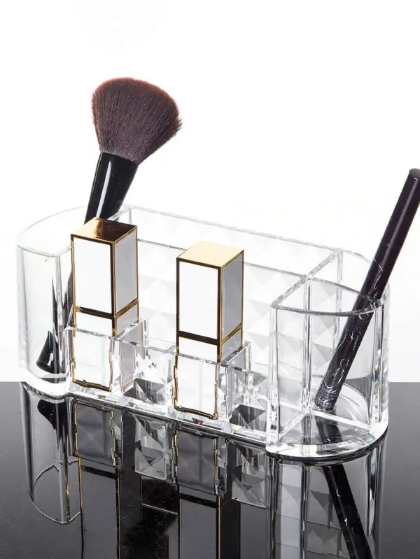 1-pc-acrylic-transparent-makeup-organizer-storage-box-lipstick-makeup-brush-cosmetic-display-storage-rack-makeup-brush-organizer - 2.webp