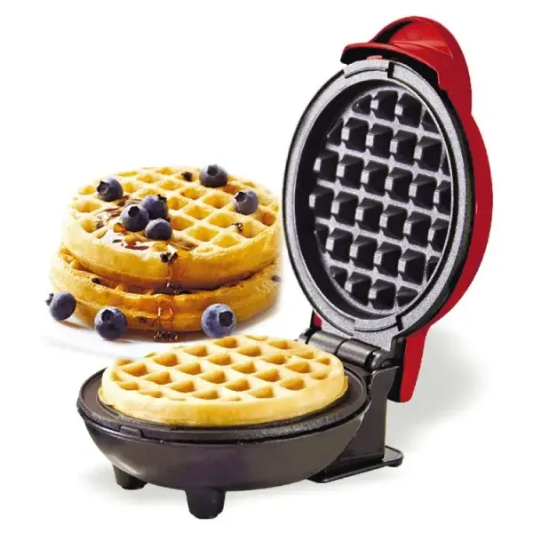 mini-waffle-maker-breakfast-machine-non-stick-easy-clean-random-color - 4.webp