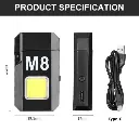 dh-001-cob-led-flashlight-with-lighters-dual-arc-pulse-flameless-lighter-type-c-rechargeable-lighter-work-light-mini-light-mens-gift-dual-arc-pulse-flameless-lighter-2 - 6.webp