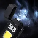 dh-001-cob-led-flashlight-with-lighters-dual-arc-pulse-flameless-lighter-type-c-rechargeable-lighter-work-light-mini-light-mens-gift-dual-arc-pulse-flameless-lighter-2 - 9.webp