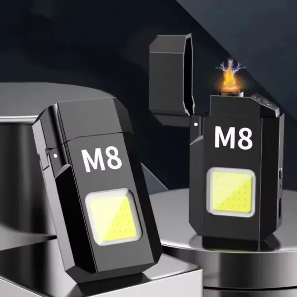 dh-001-cob-led-flashlight-with-lighters-dual-arc-pulse-flameless-lighter-type-c-rechargeable-lighter-work-light-mini-light-mens-gift-dual-arc-pulse-flameless-lighter-2 - 8.webp