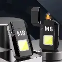 dh-001-cob-led-flashlight-with-lighters-dual-arc-pulse-flameless-lighter-type-c-rechargeable-lighter-work-light-mini-light-mens-gift-dual-arc-pulse-flameless-lighter-2 - 8.webp