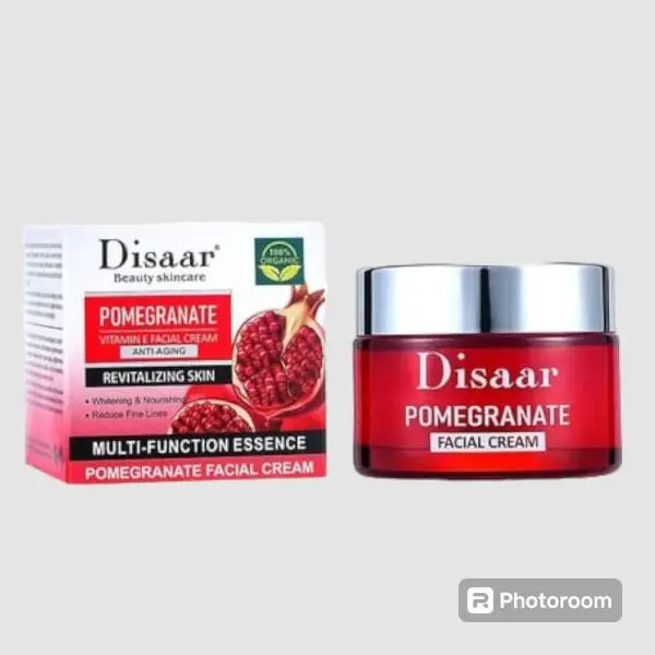disaar-beauty-pomegranate-vitamin-e-facial-cream-anti-aging-revitalizing-skin-nourishing-face-skin-reduce-fine-lines-50g - 3.webp
