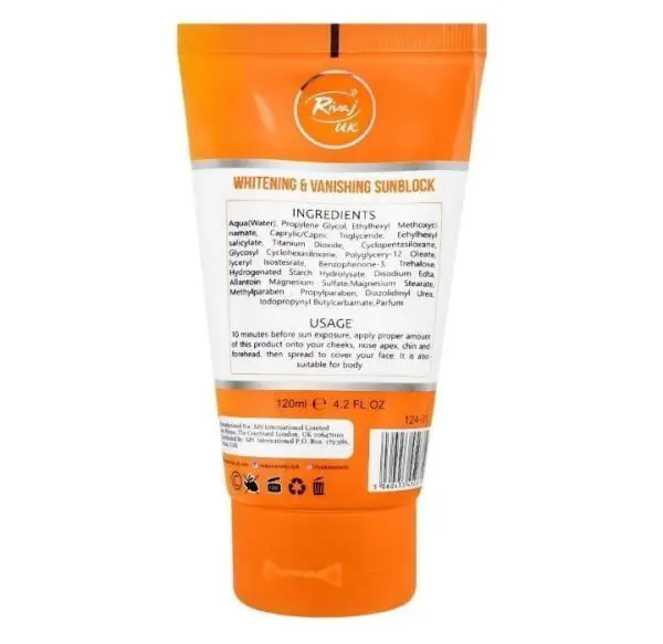 rivaj-sunblock-whitening-vanishing-spf60-ideal-for-all-skin-types-100-ml - 5.webp