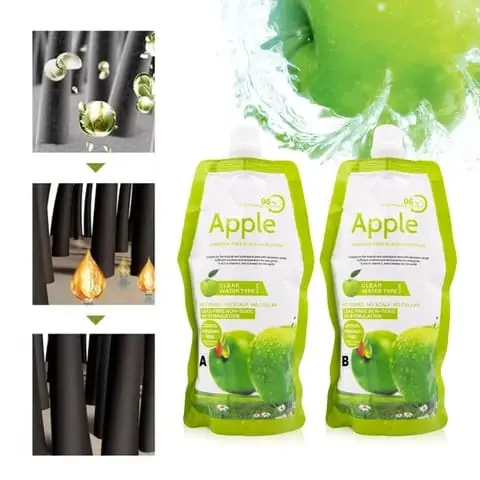 apple-ammonia-free-black-hair-cream-organic-black-hair-dye-natural-black-hair-color-cream-250ml - 2.webp