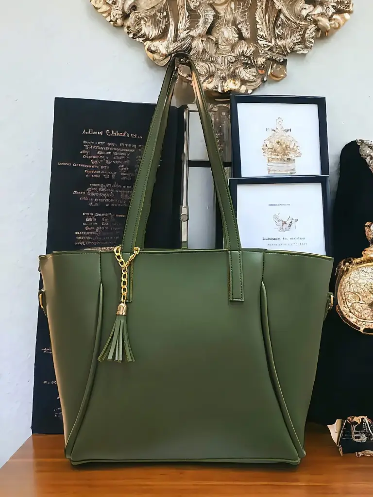 ZEN TOTE FULL BIG SIZE-GREEN