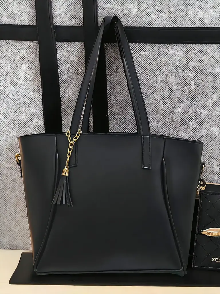 ZEN TOTE FULL BIG SIZE-BLACK