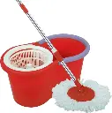 Magic Spin Mop Set – 360 Degree Microfiber Mop Head Home Clean Tools Microfiber ( Plastic Spinner )