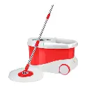Heavy Duty Primo Wheeler Spin Mop, Magic 360-degree With Microfiber Mop Head