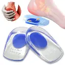 Smart Care Heel Pad Heel Pads Plantar Fasciitis Inserts Heel Pain Bone Spurs Transparent For Men & Women (random Color)