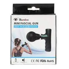 Mini Fascial Gun Deep Muscle Massager Mini Head And Face Massager Portable Suitable For Gym Office Pocket Muscle Relaxation And Massage Facial Gun(random Color)