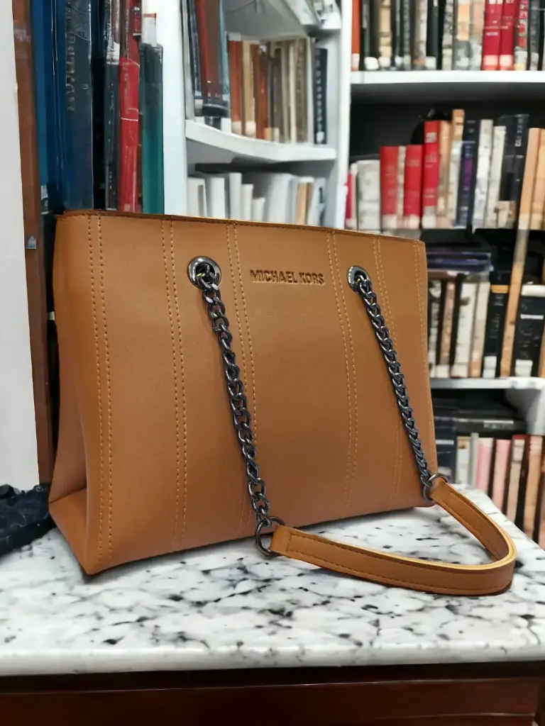 CLASSIC TOTE-LEATHER BROWN