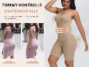 Slim N Lift Full Body Shaper For Female | Tummy Control Thigh Slimmer Shape Wear (adjustable Standard Size)