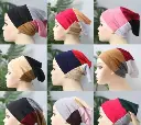 Multicolor Women’s Jersey 4 In 1 Under Scarf Tube Cap (random Color)