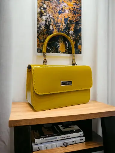 JIMMY CHU BOX-YELLOW