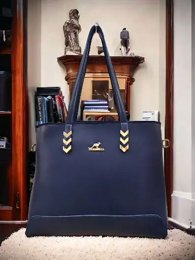 UNIVERSITY TOTE-BLUE