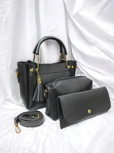 AQSA'S (3-PCS)-BLACK