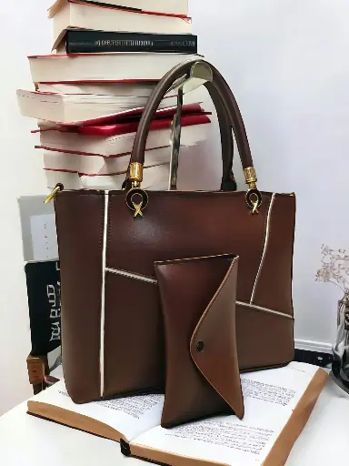 MUAAZ COLLECTION-BROWN