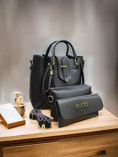UZMA'S(3-PCS)-BLACK