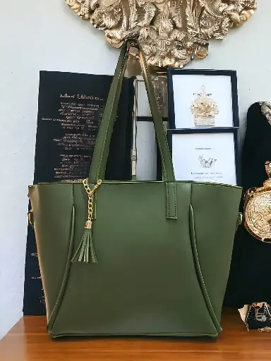 ZEN TOTE FULL BIG SIZE-GREEN