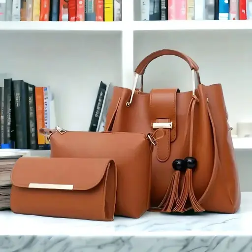 TRIPOO-LEATHER BROWN