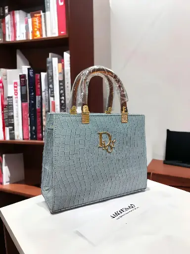 ACRYLIC TOTE-ICE BLUE